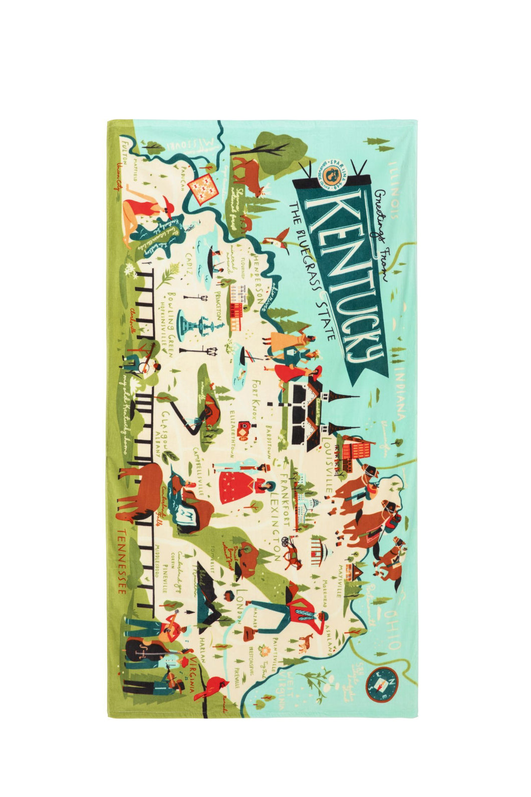 Spartina Kentucky Beach Towel