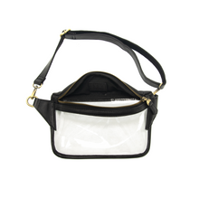 Load image into Gallery viewer, Clear Sylvie Sling/Belt Bag
